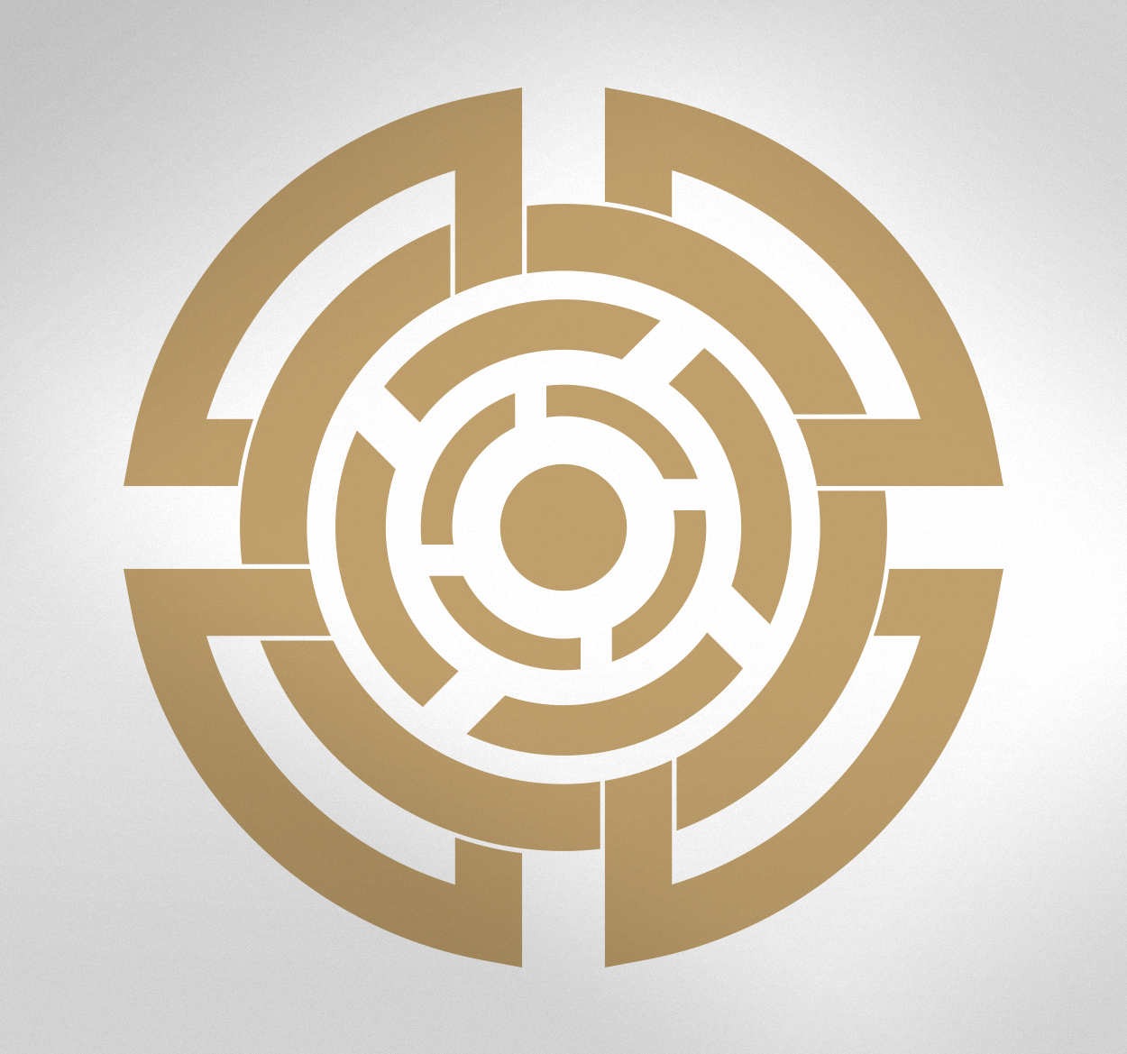 Muursticker Keltische cirkel