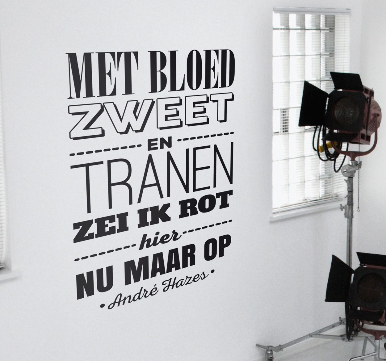 Muursticker André Hazes