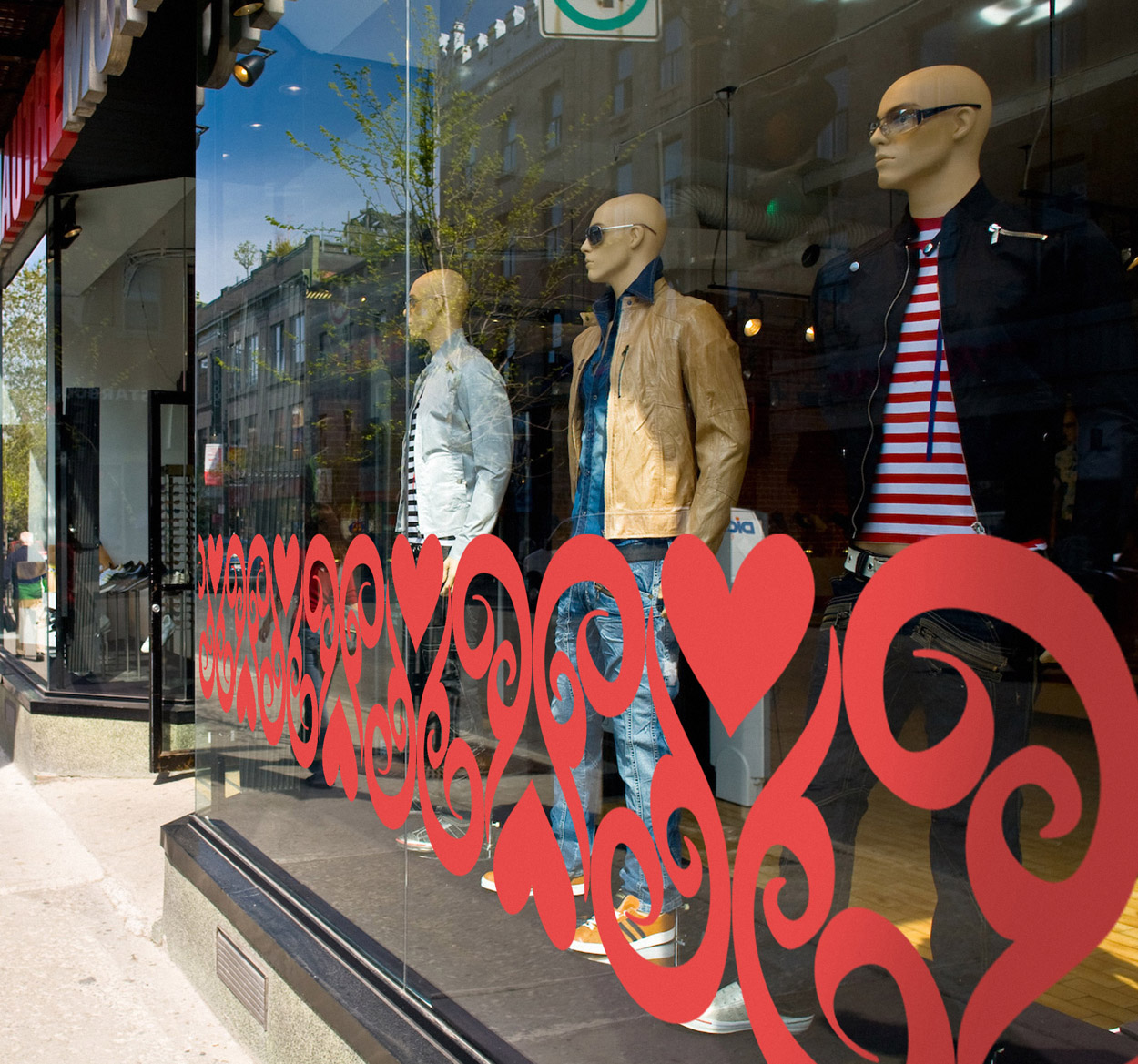 Stickers decoratie valentijn