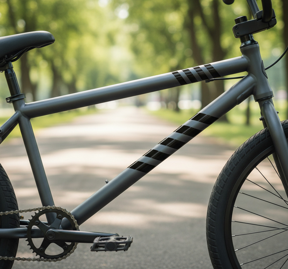 Fiets sticker racing stripes set