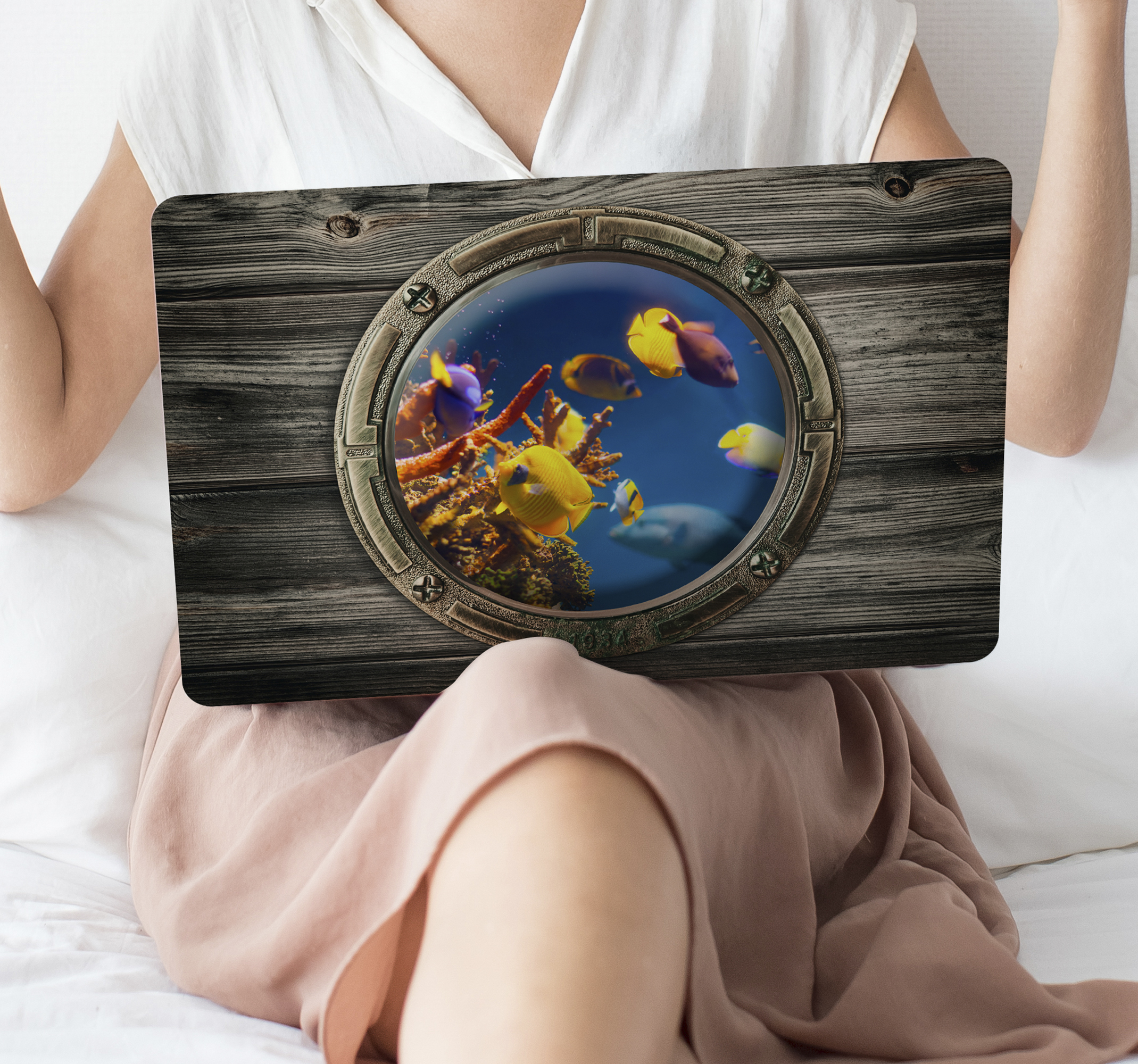 Laptop skin tropische vissen