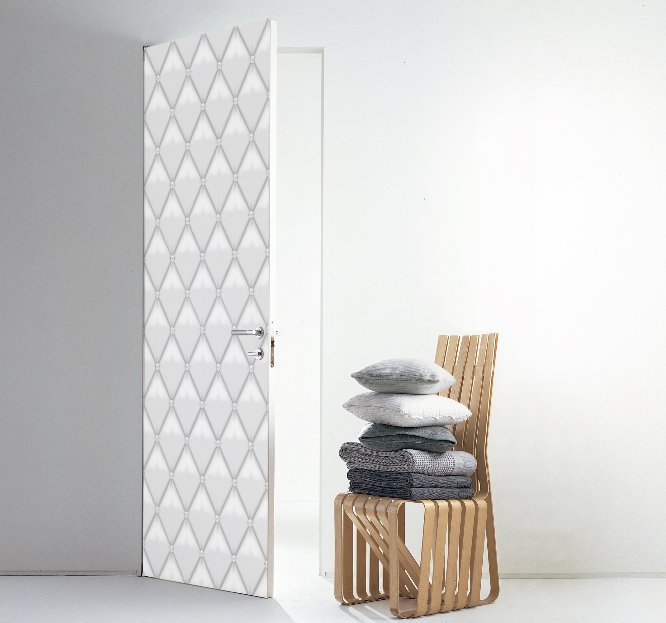 Deurstickers ruitjes