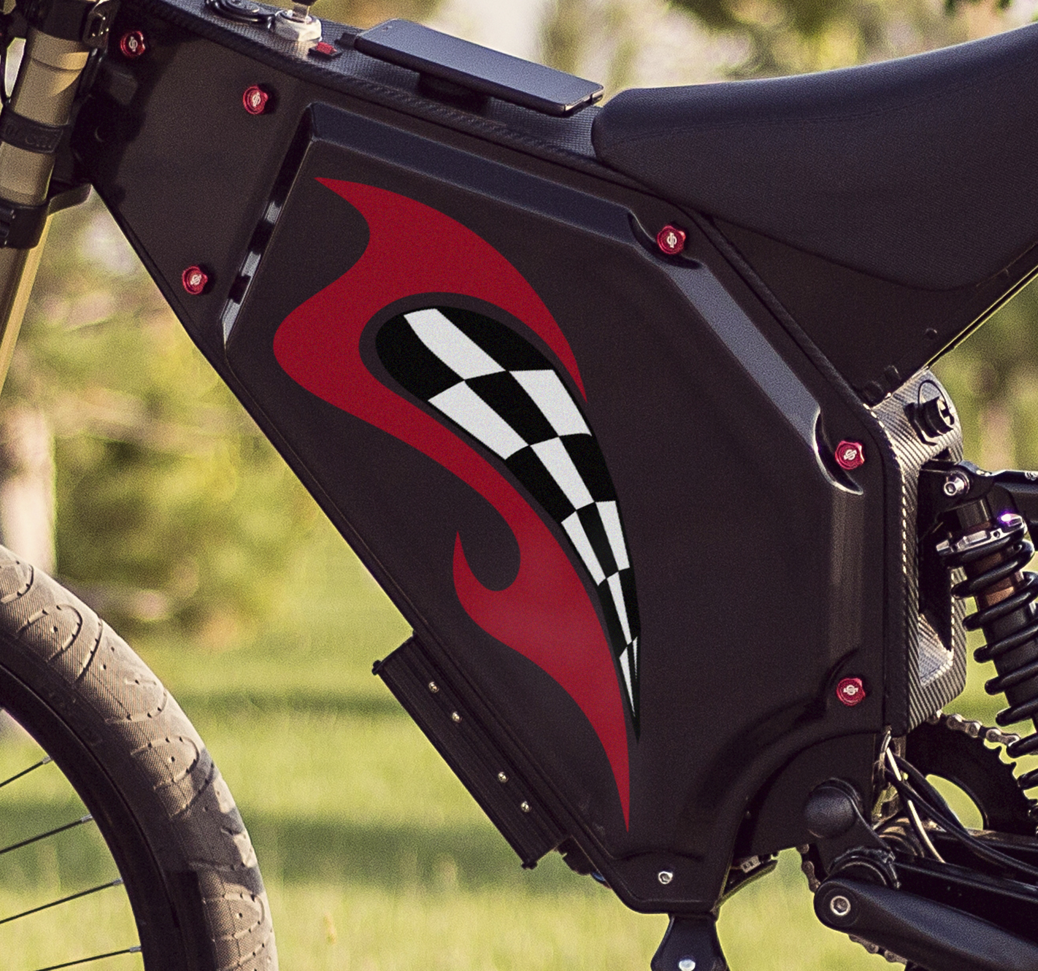 zelfklevende stickers voor motorracen