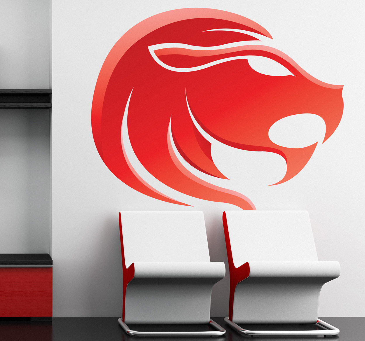 Sticker leeuw horoscoop