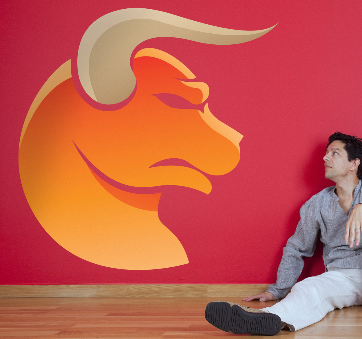 Sticker stier horoscoop