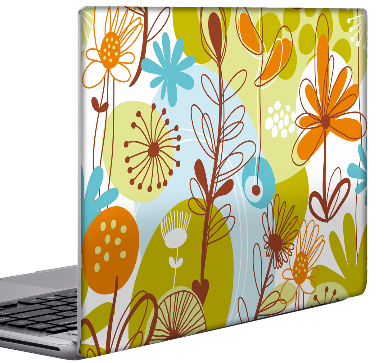 Laptopsticker Bloemen