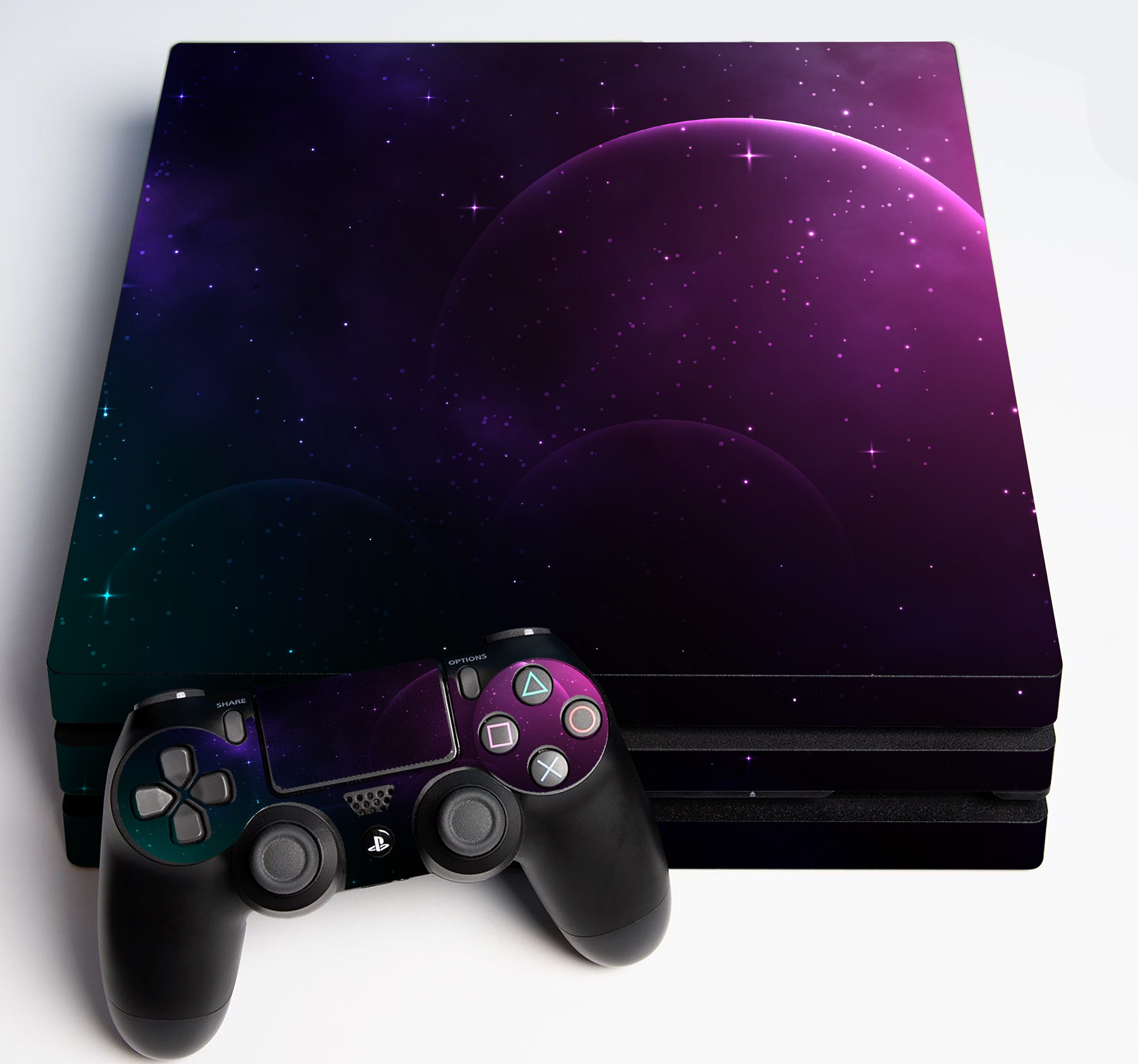 PS4 sticker Universum en melkweg
