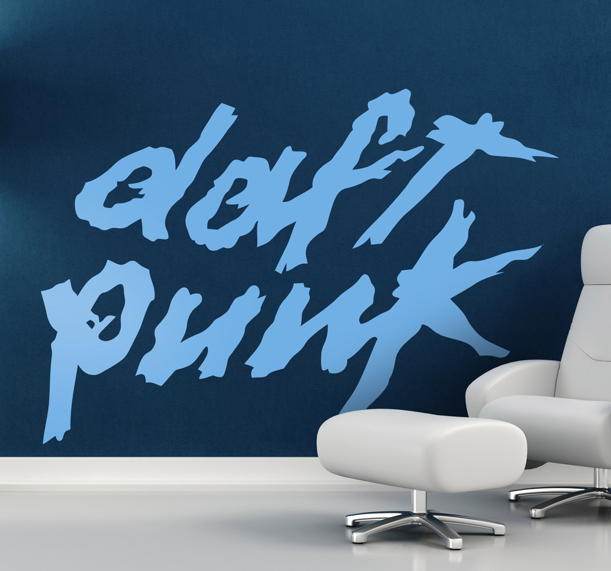 Sticker logo Daft Punk