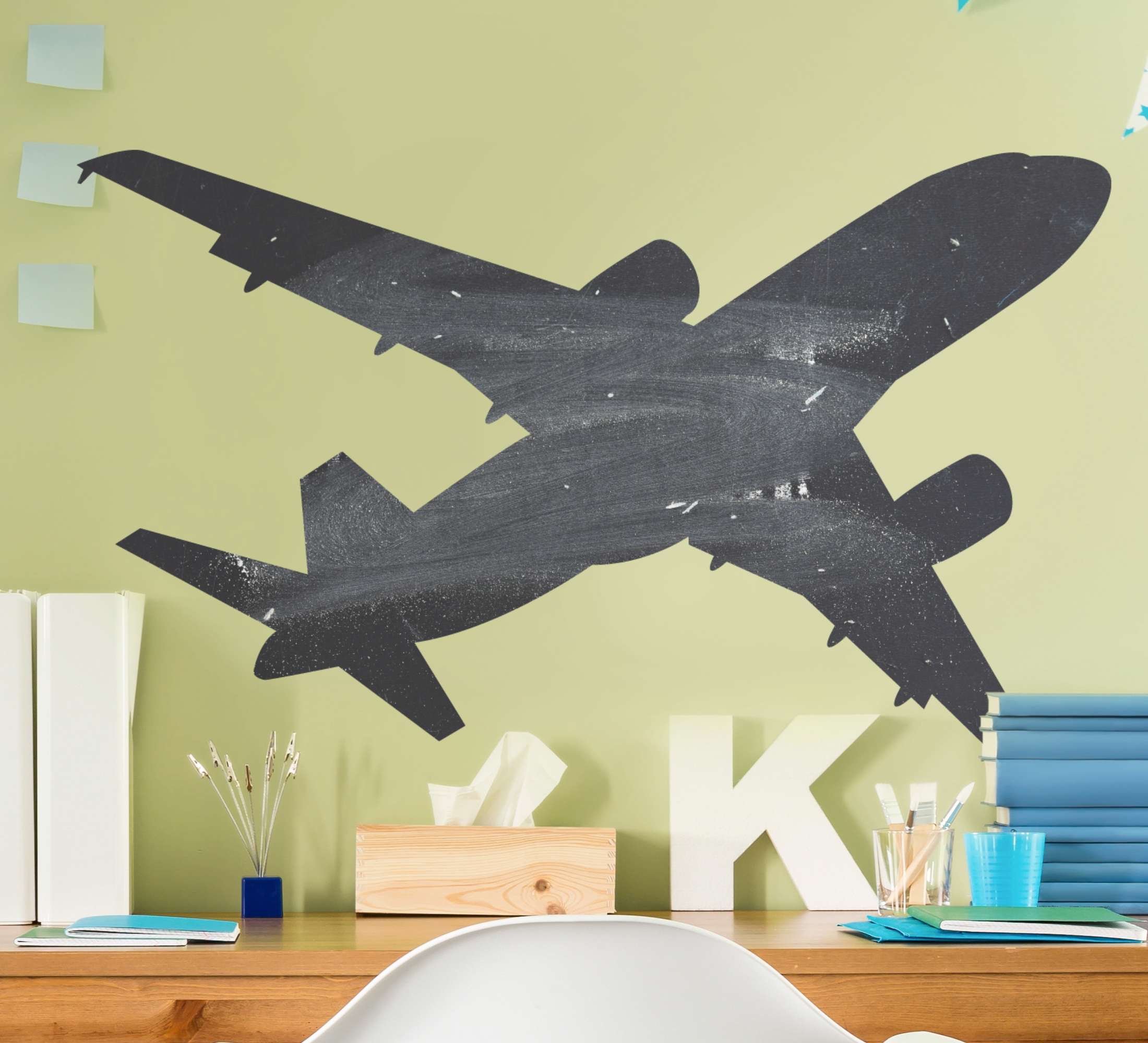 Whiteboard sticker Vliegtuig geweldig ontwerp