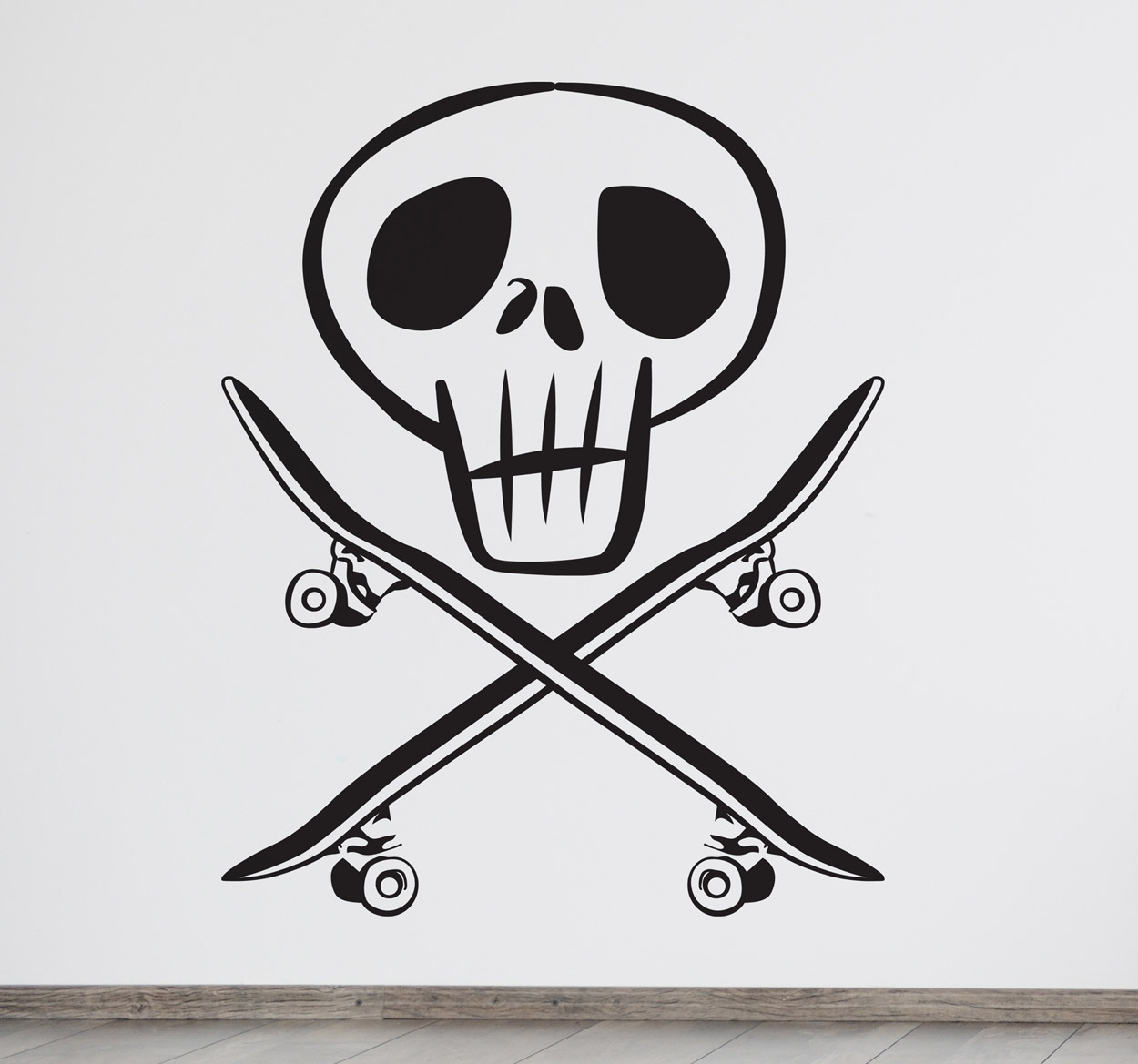 Sticker doodshoofd skateboards