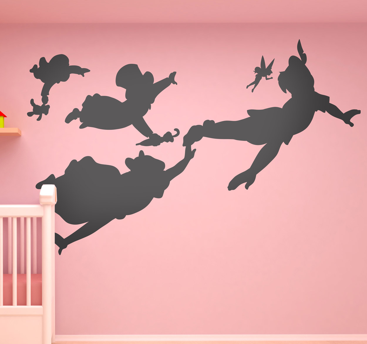 Sticker silhouette Peter Pan