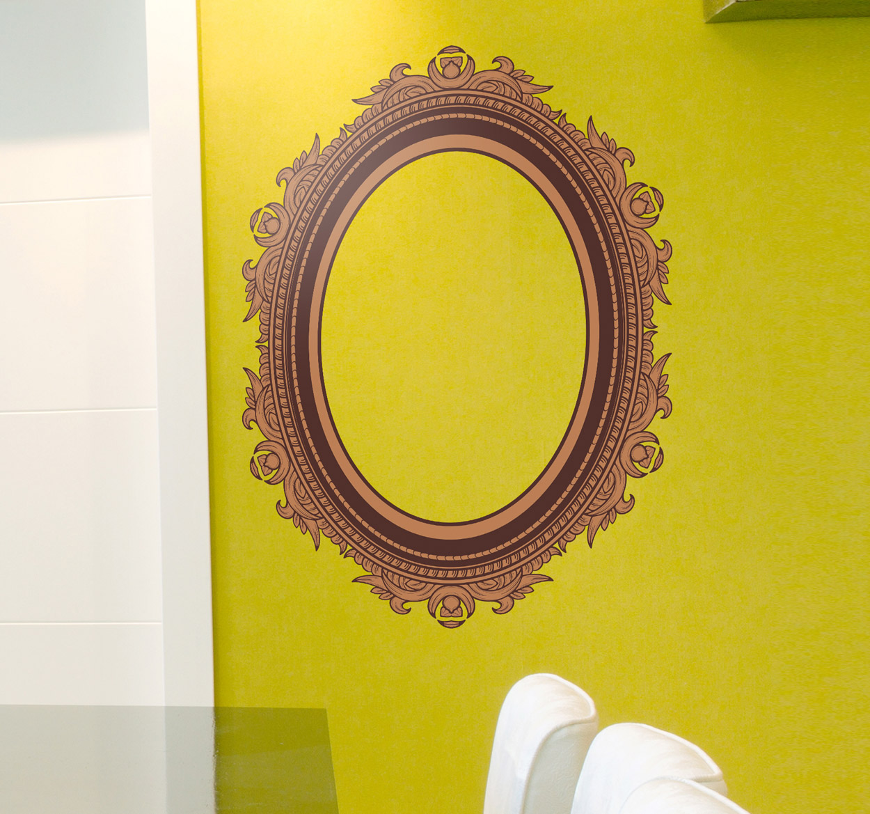 Decoratieve Muursticker Omlijsting