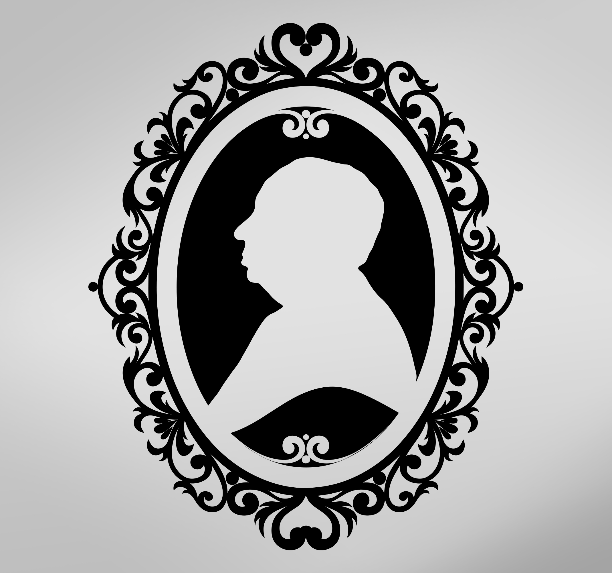 Stickers maken uitgesneden portret