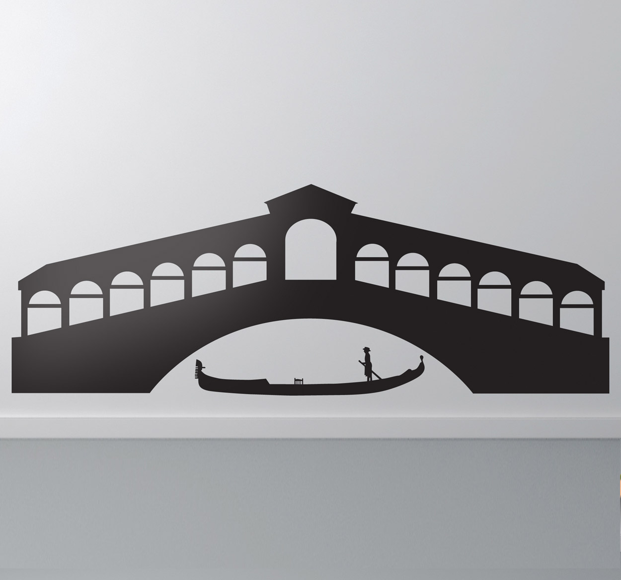 Venetïe gondels sticker