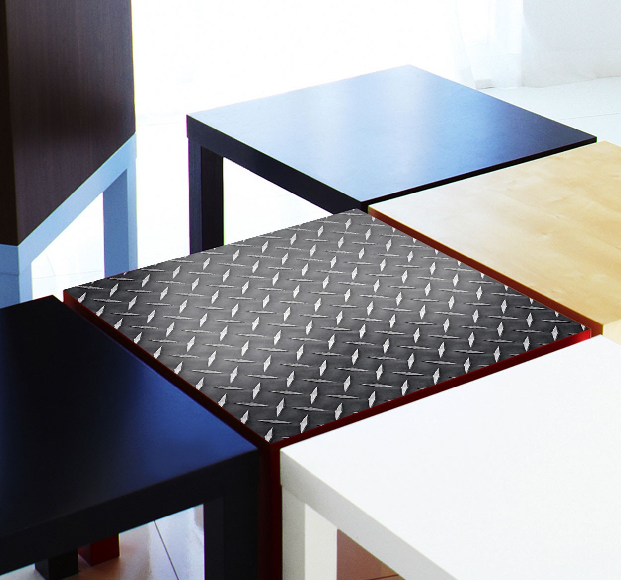 Sticker Ikea metaal Lack