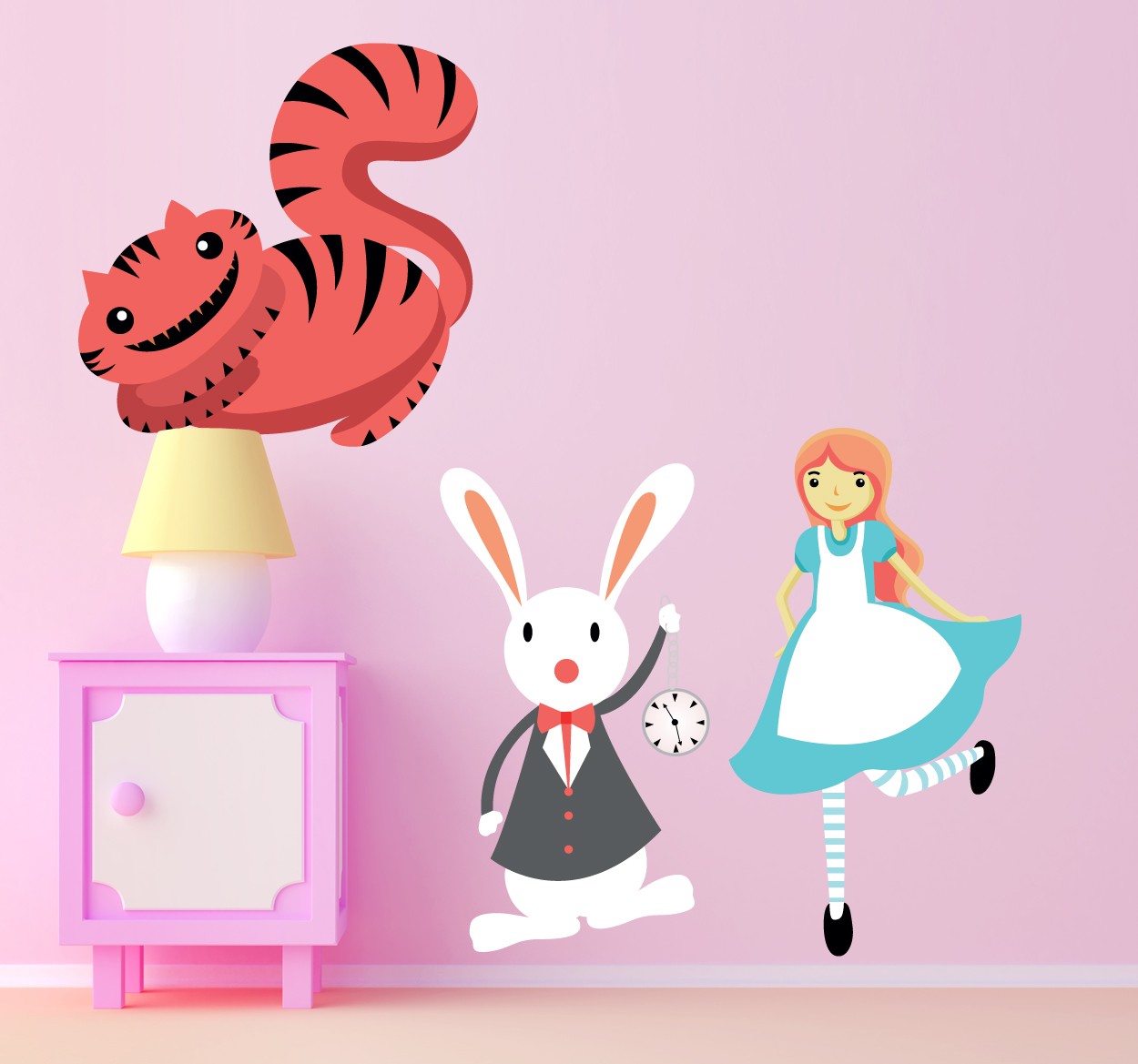 Alice in Wonderland sticker