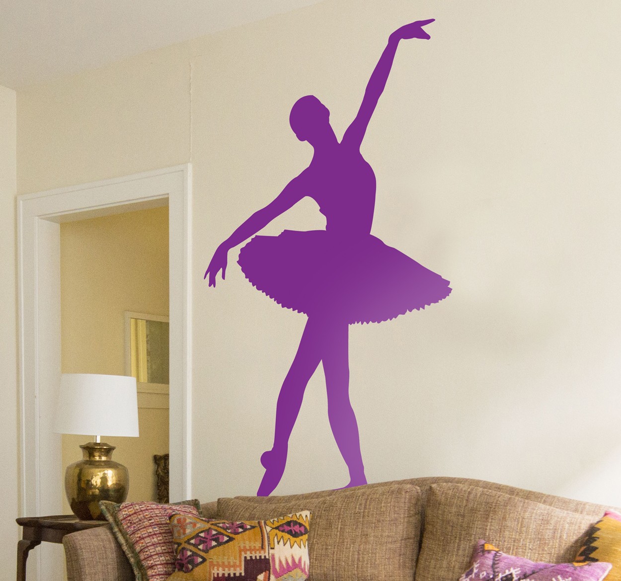 Klassieke ballet dans sticker