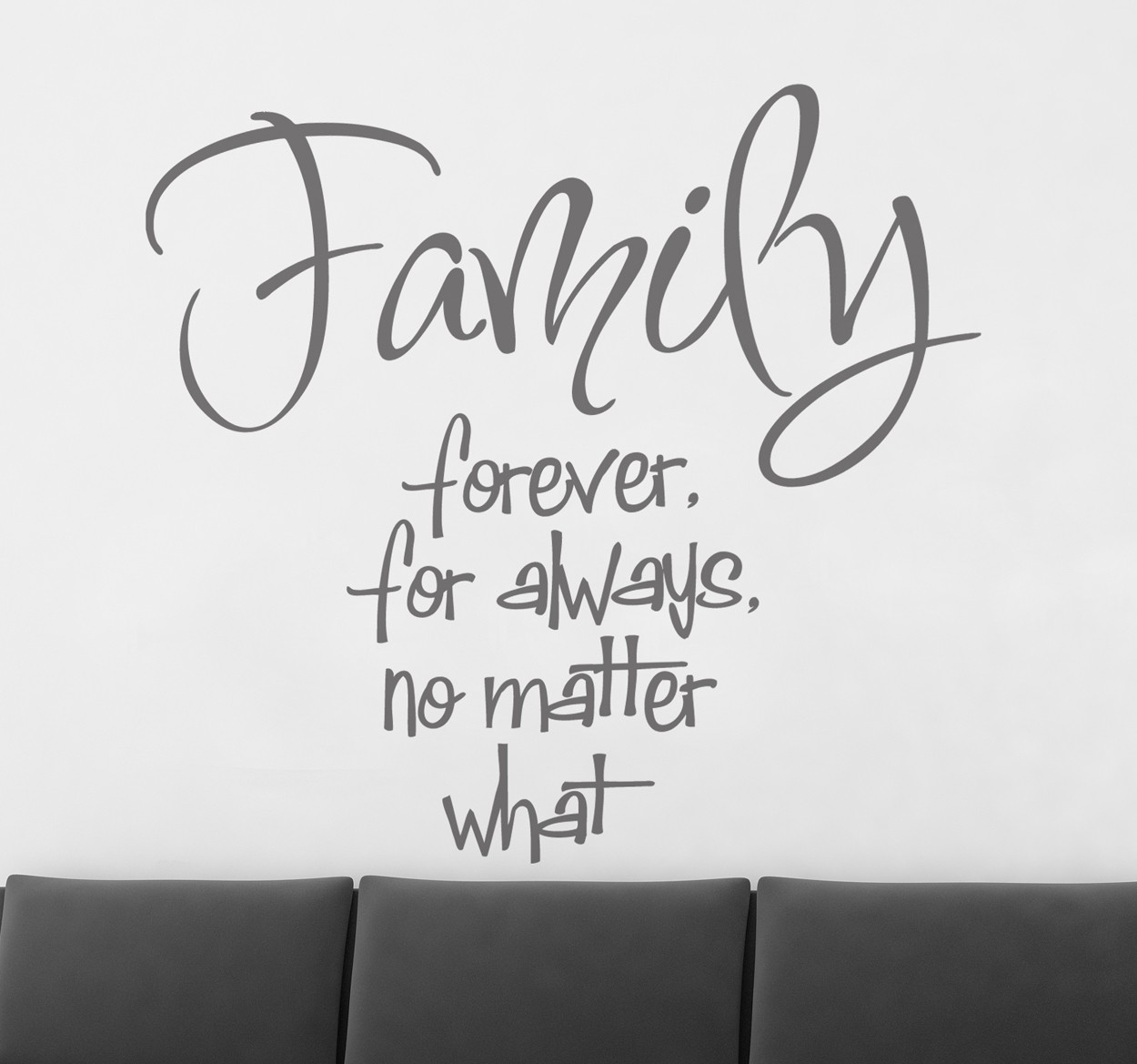 Familie voor altijd forever sticker