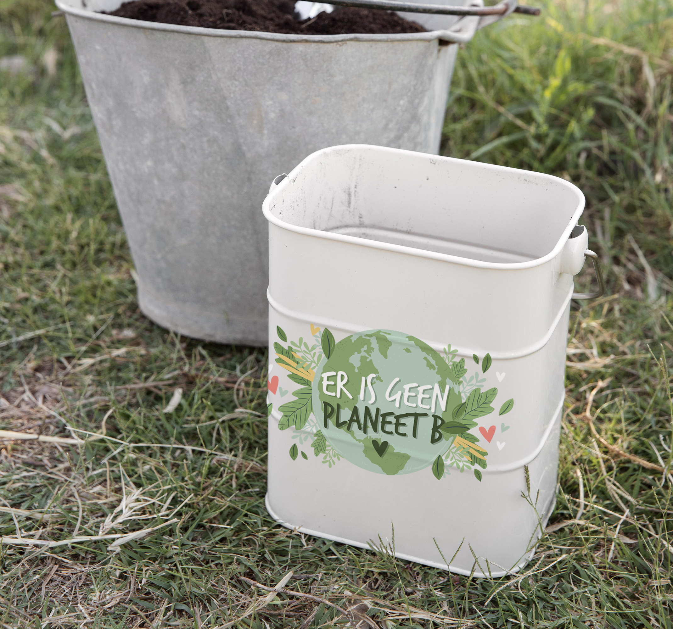 Container sticker Planeet A