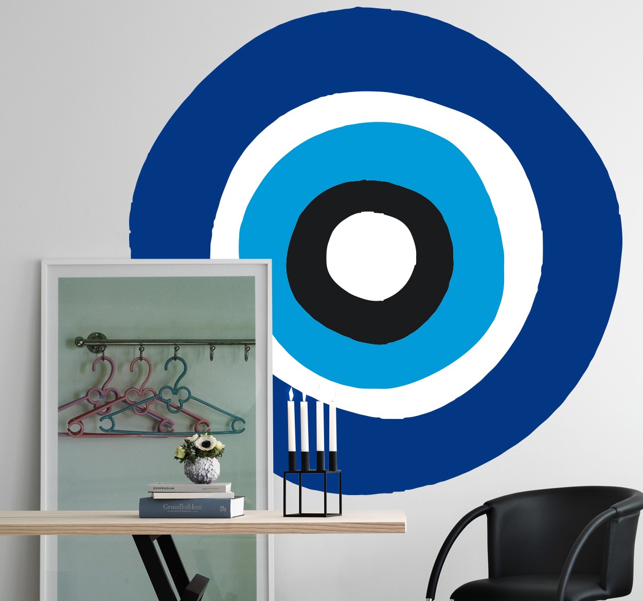 Amulet Nazar boze oog sticker