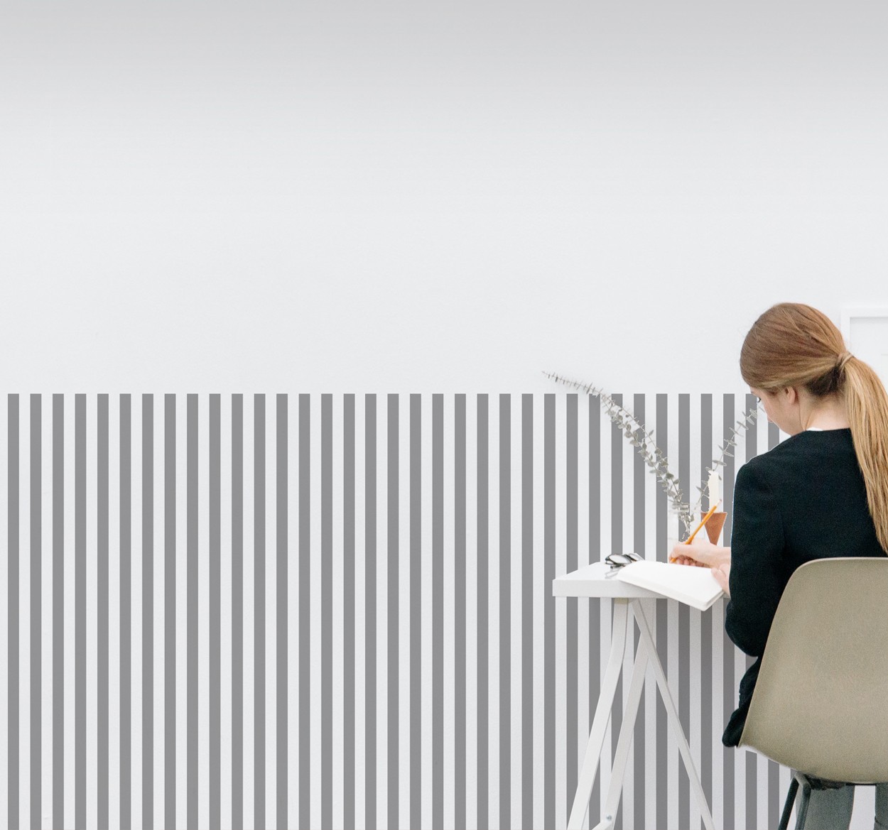 Muursticker Decoratielijnen