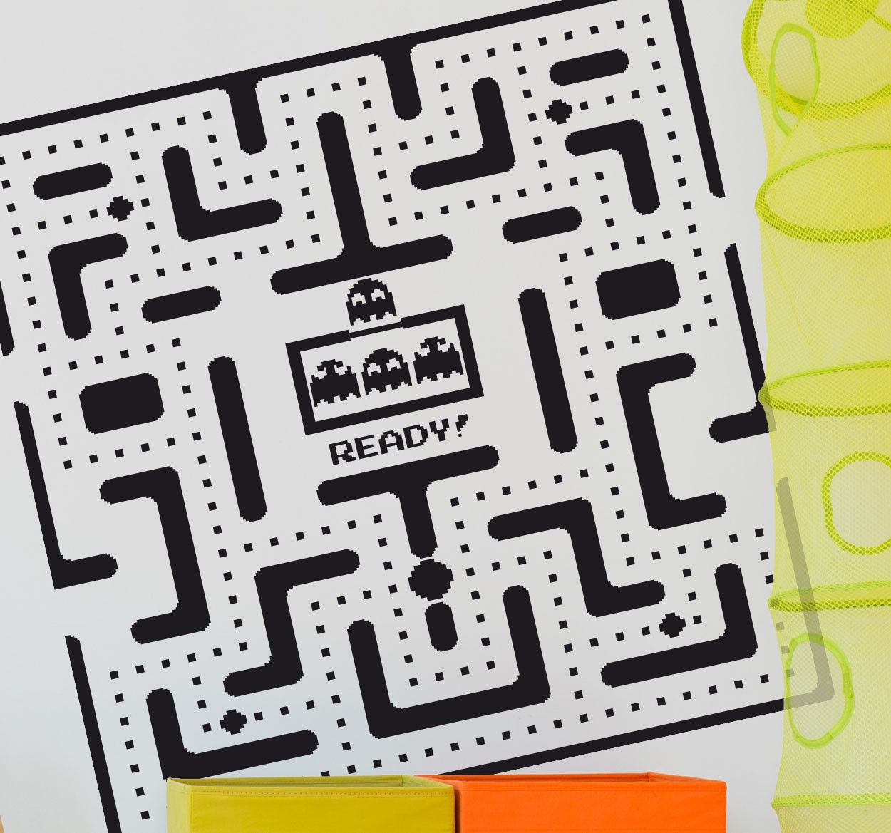 Game PAC-MAN Muuursticker