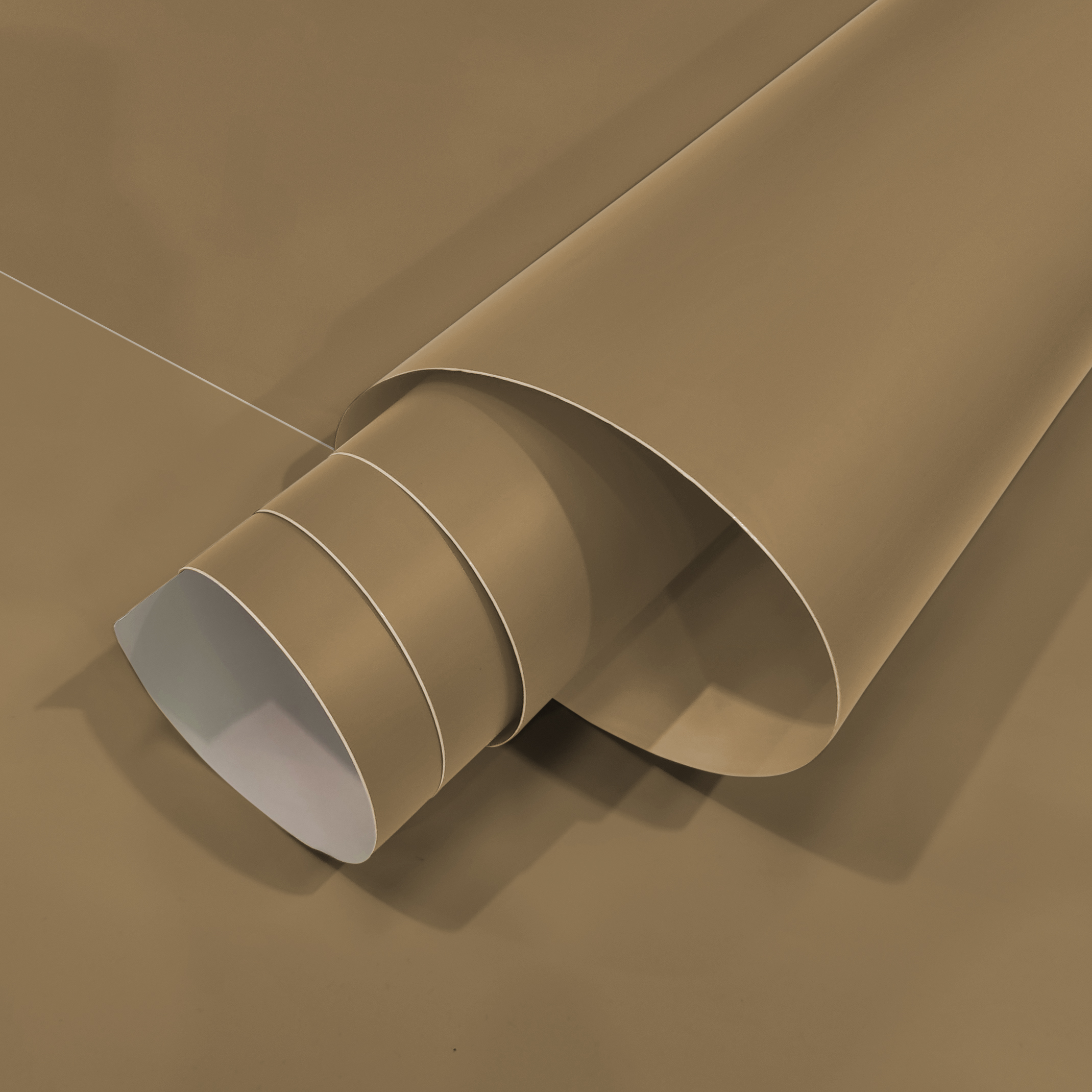 matt beige bruin meubelfolie