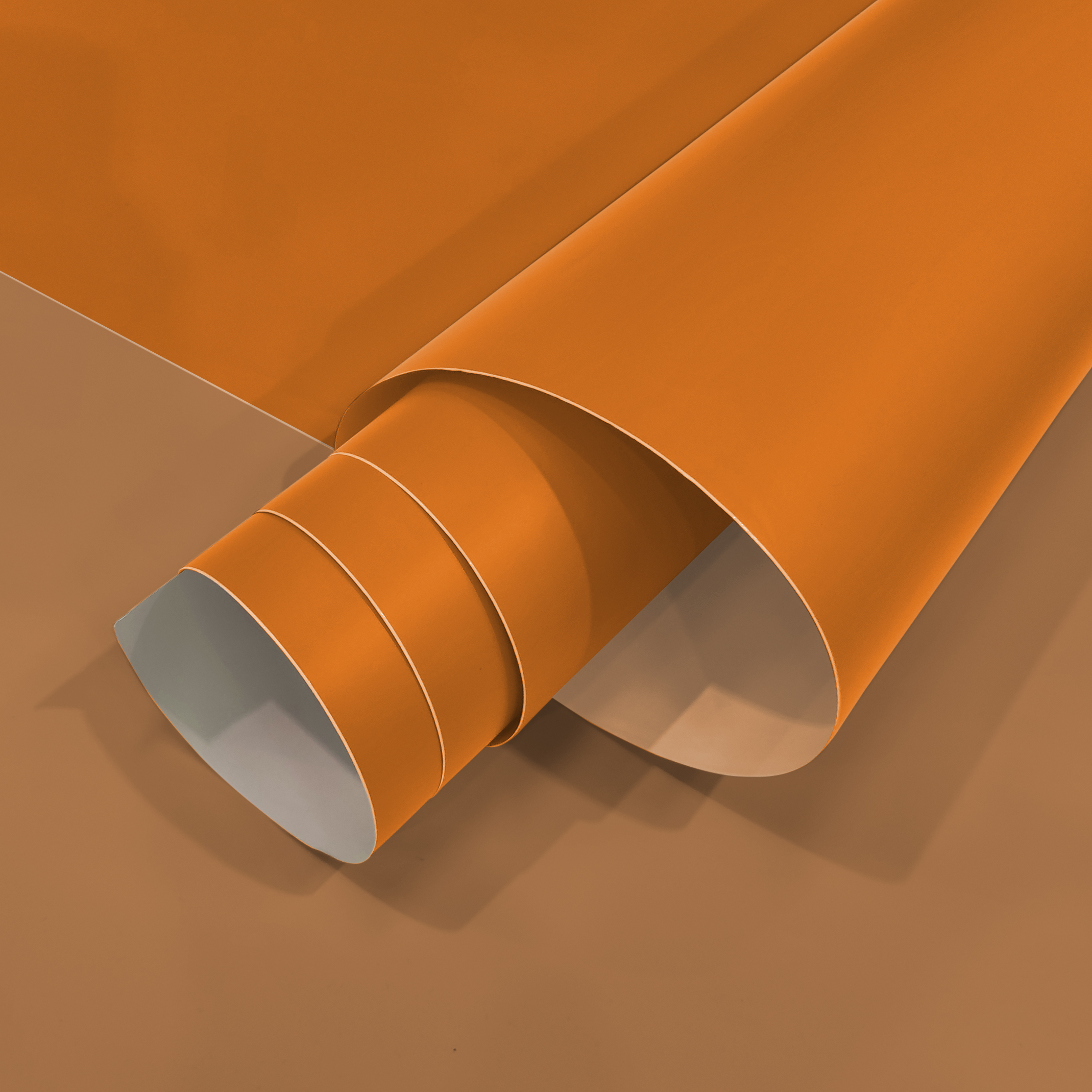 Zelfklevende folie - Mat Mandarijnoranje