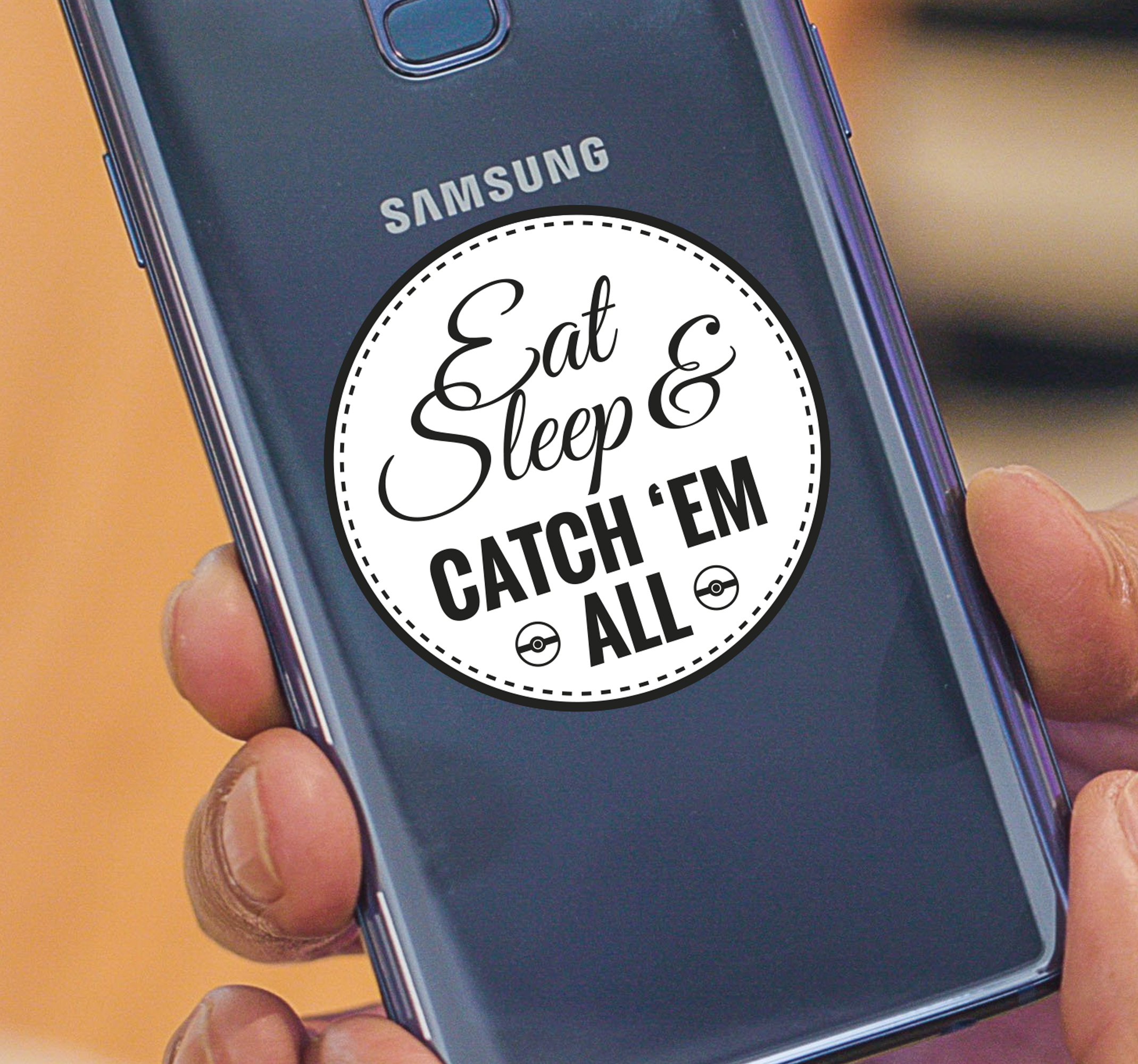 Pokemon Catch 'em All Muursticker