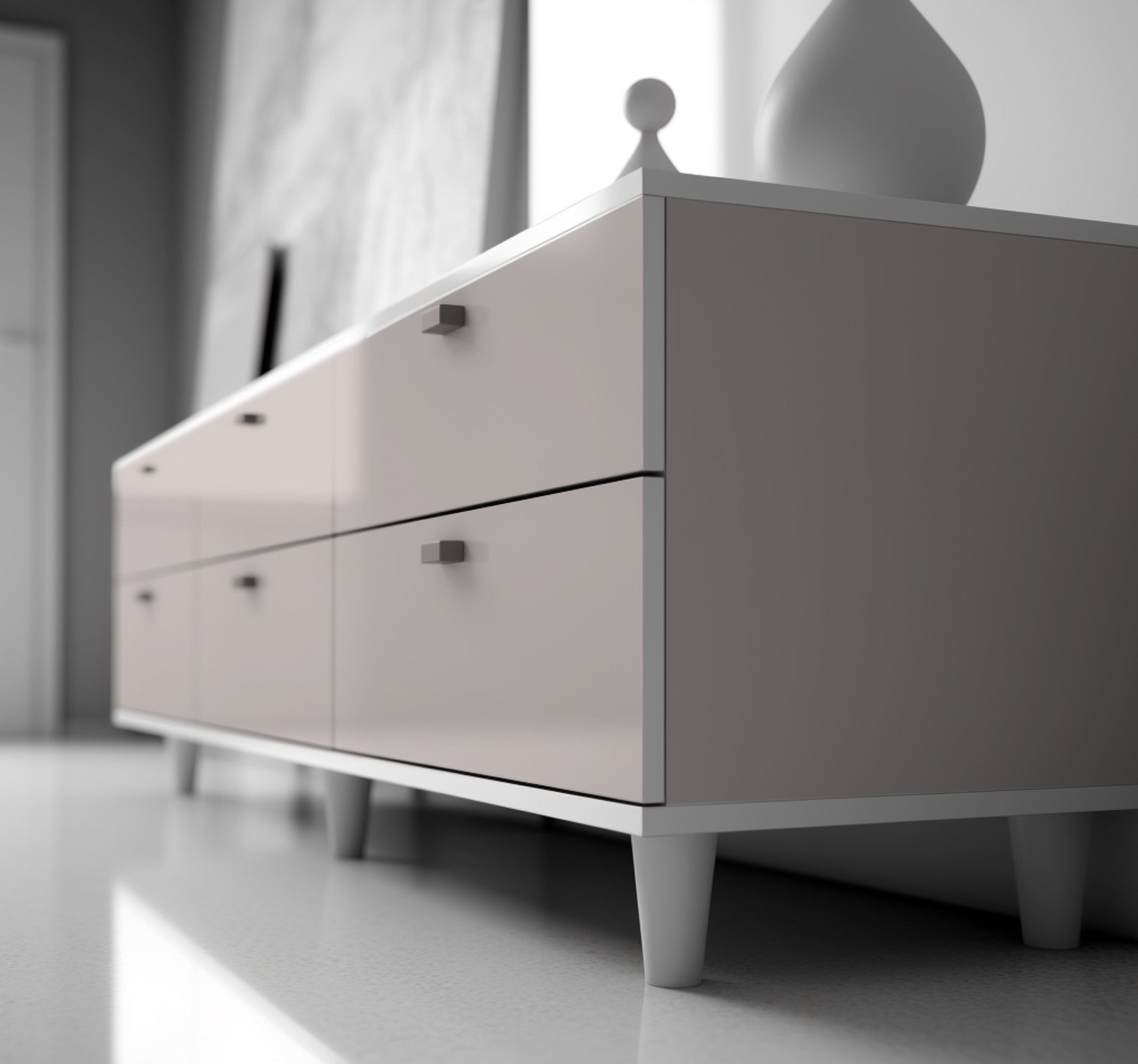 Zelfklevende folie - Pastelgrijs