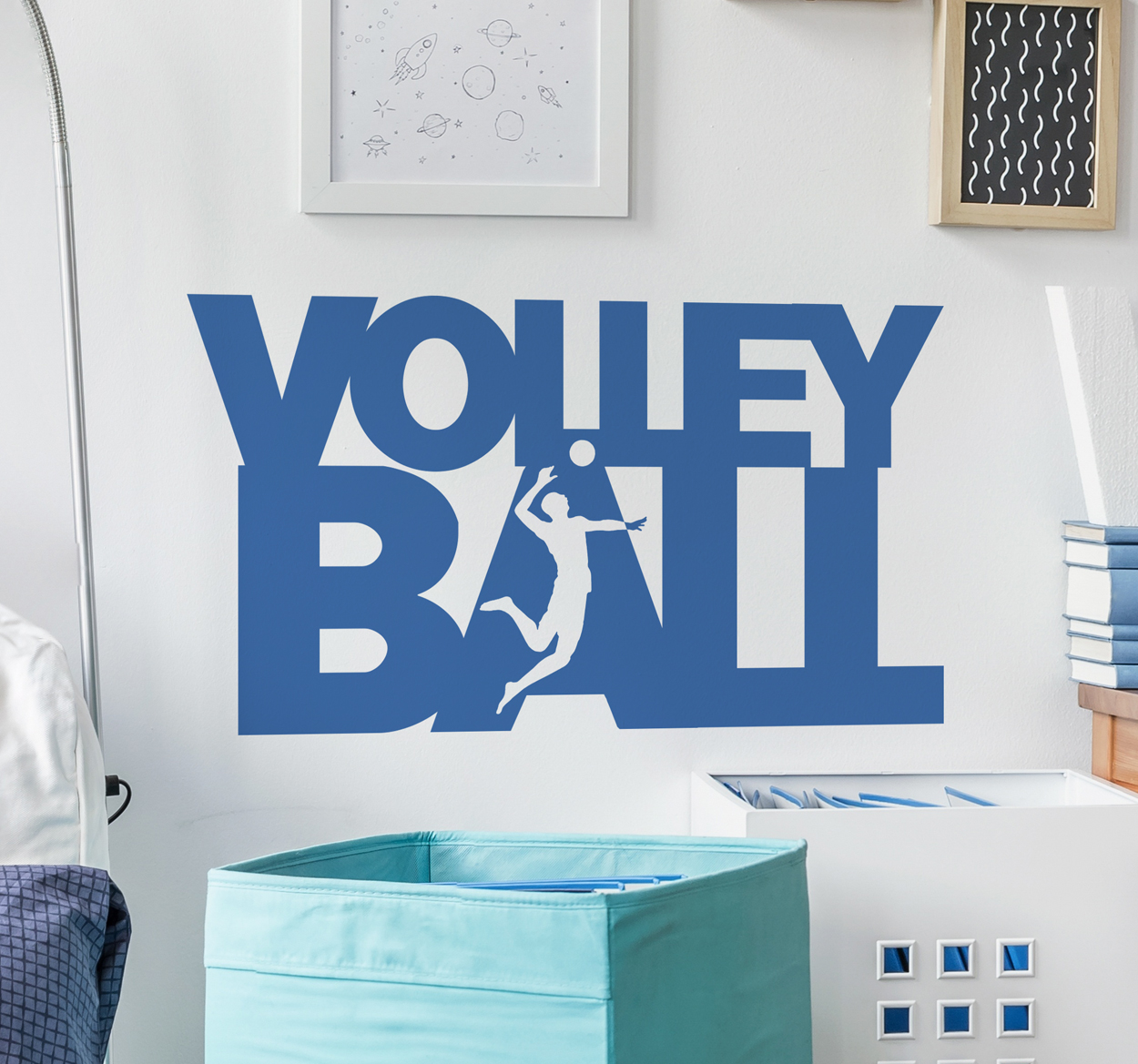 Muursticker Volley Ball