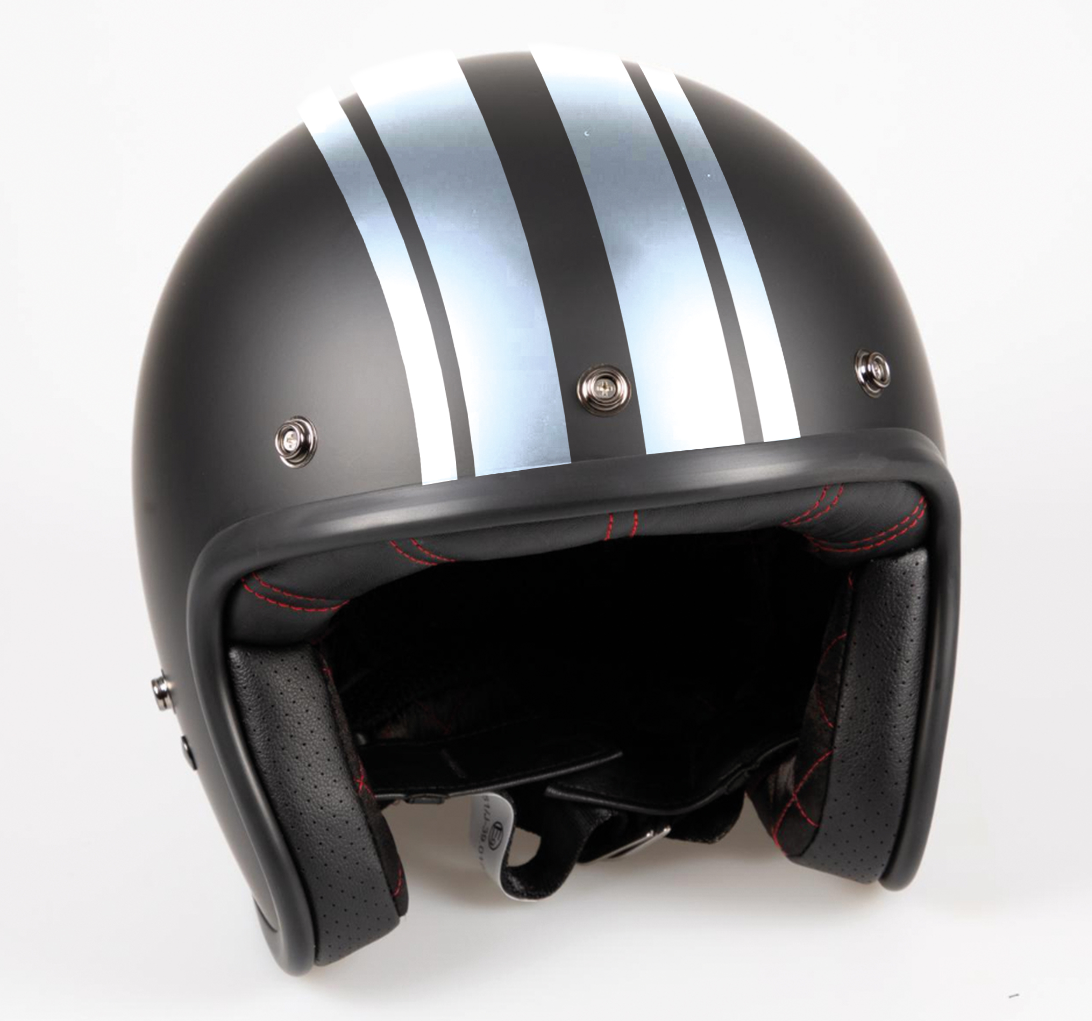 Monocolor racelijnen motor sticker