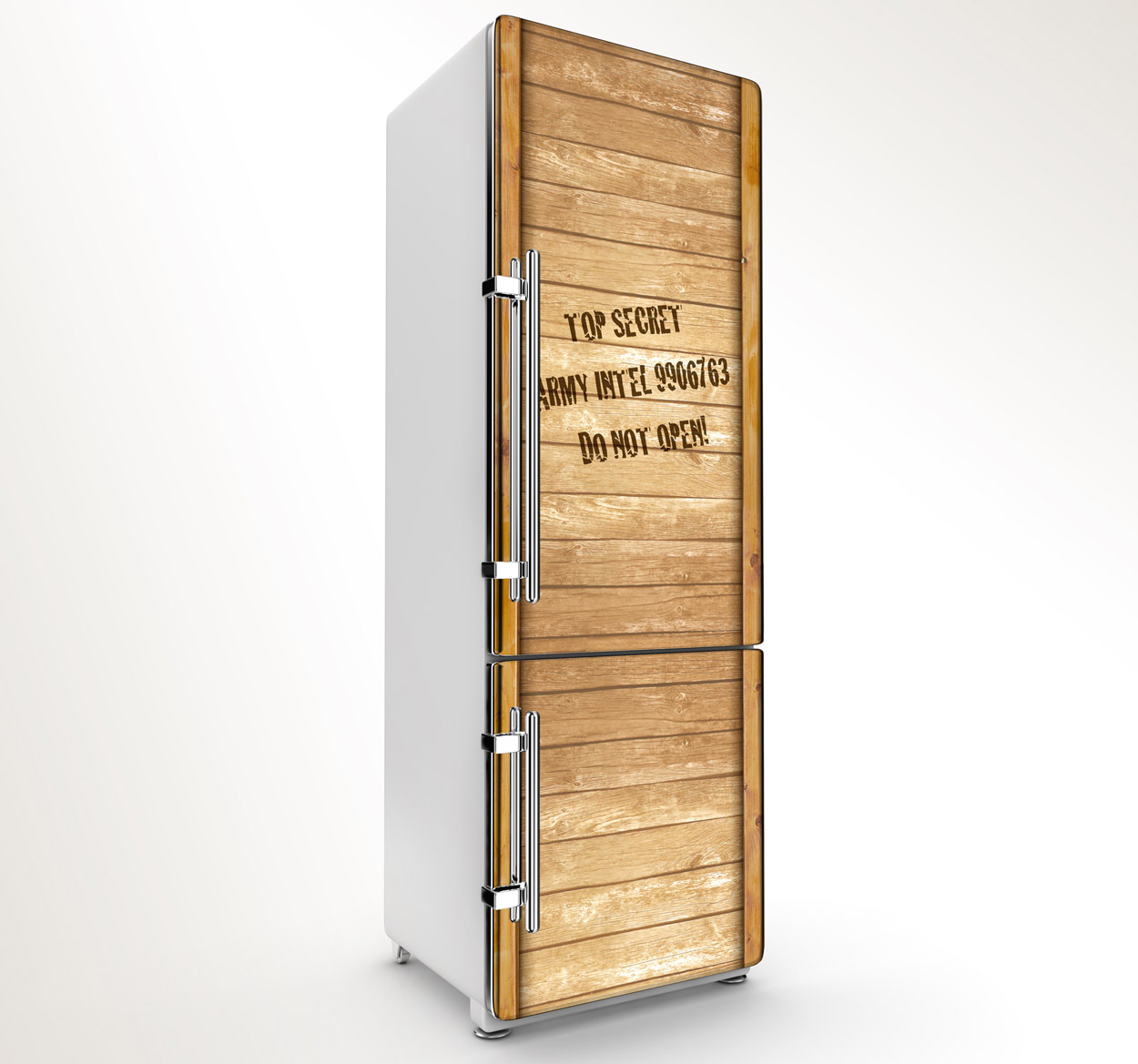 Koelkast sticker stijgerhout