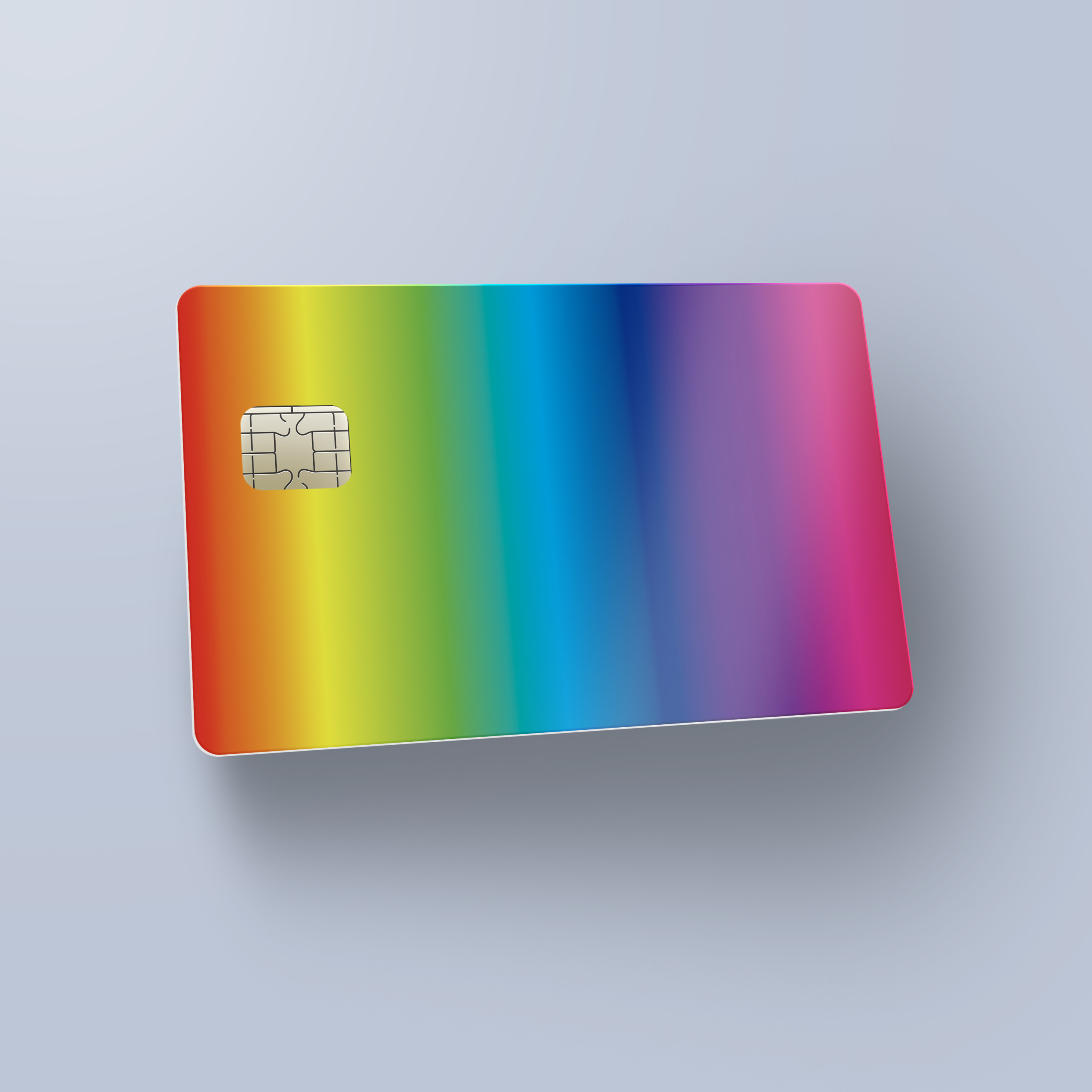 Pinpas stickers regenboog