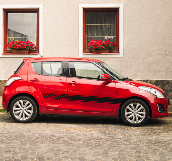 Strepen verloop decoratie sticker auto