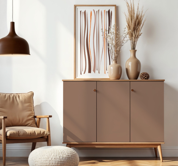 mocha mousse meubel sticker