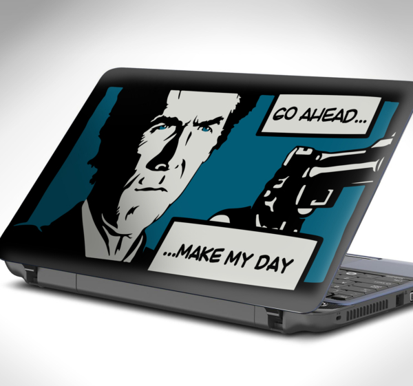 sticker laptop Dirty Harry