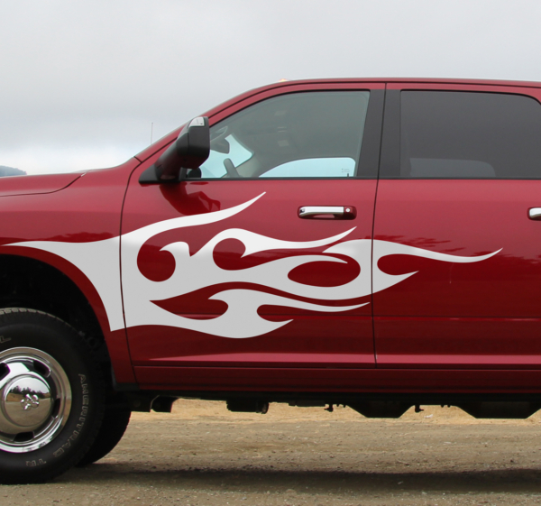 Autosticker tribaal monokleur