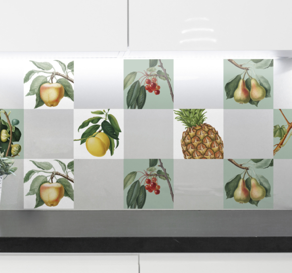 Tegelstickers keuken fruit