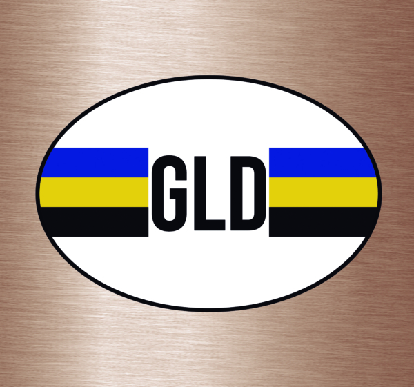 Autostickers Vlag Gelderland