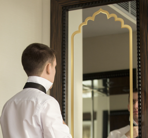 Spiegelsticker decoratie