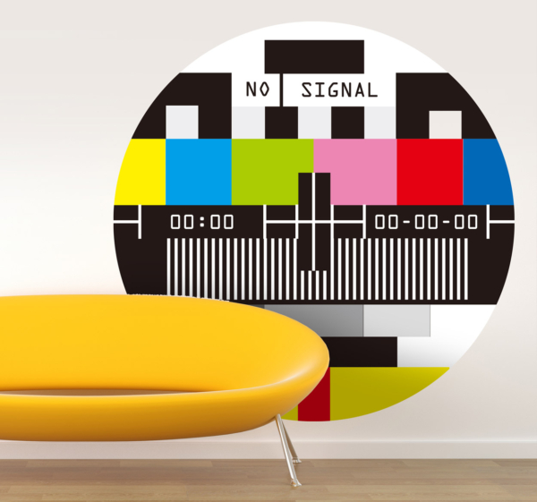 Sticker TV Geen Signaal