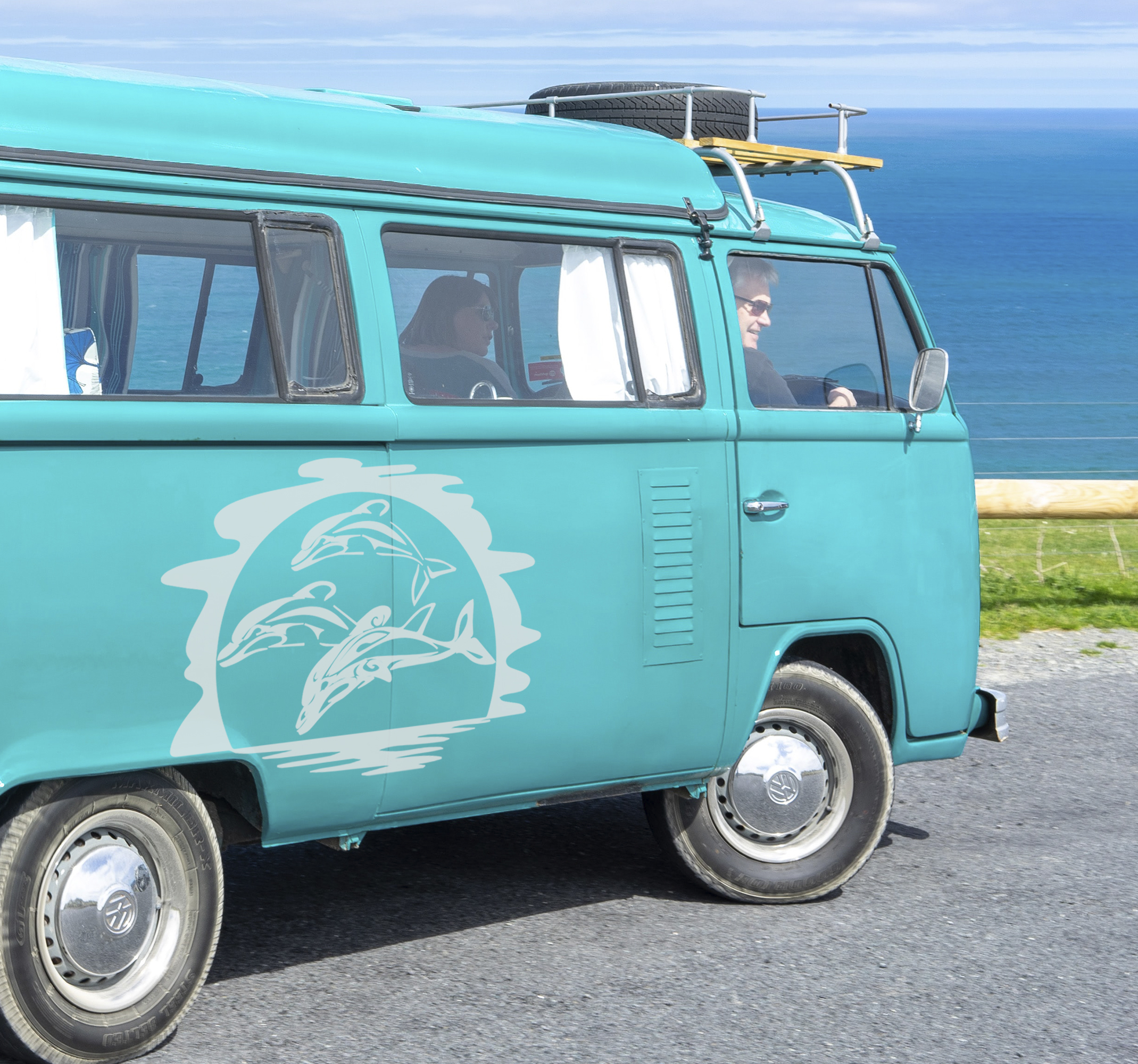 Dolfijnen Muursticker wilde dieren