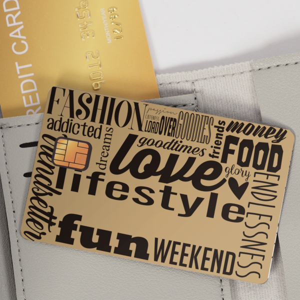 Pinpas sticker type credit card